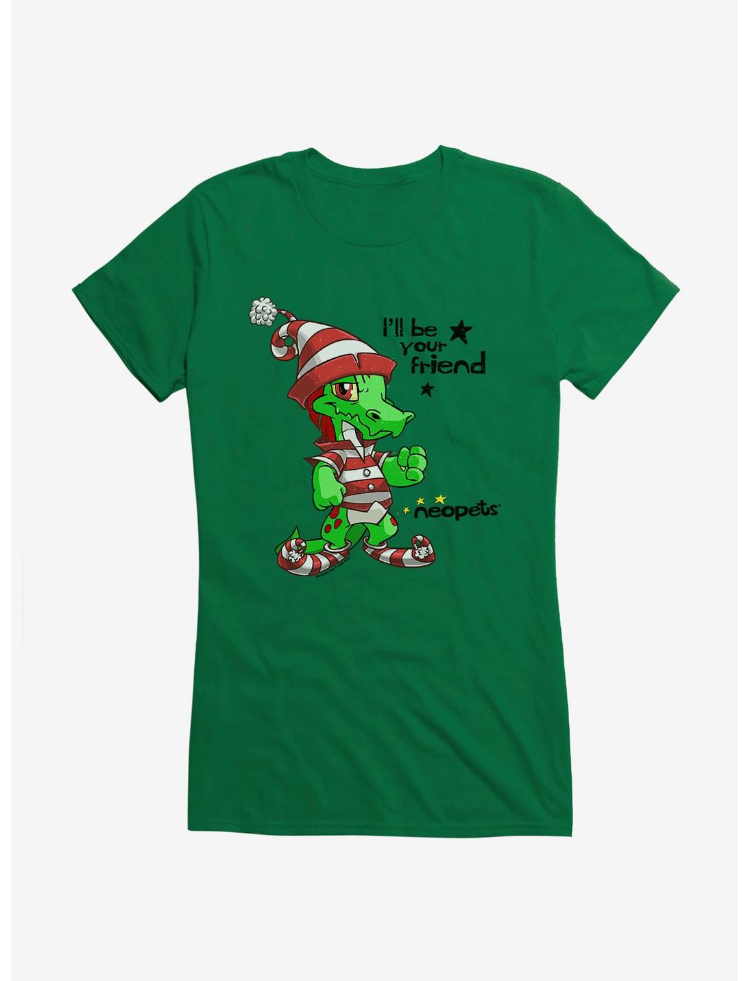 Neopets Christmas Krawk Girls T-Shirt, , hi-res