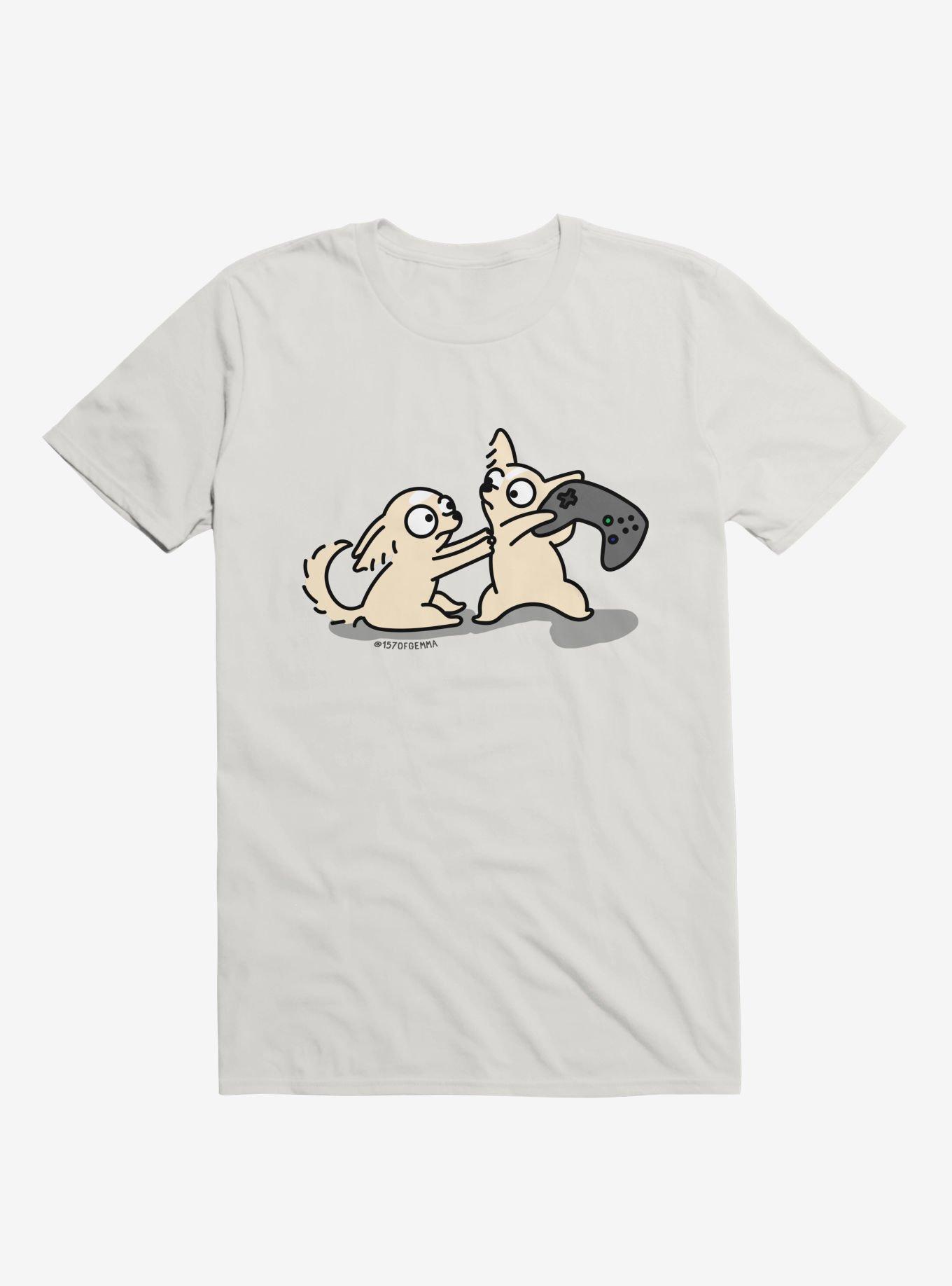 The Twinchis Playing A Video Game T-Shirt, , hi-res