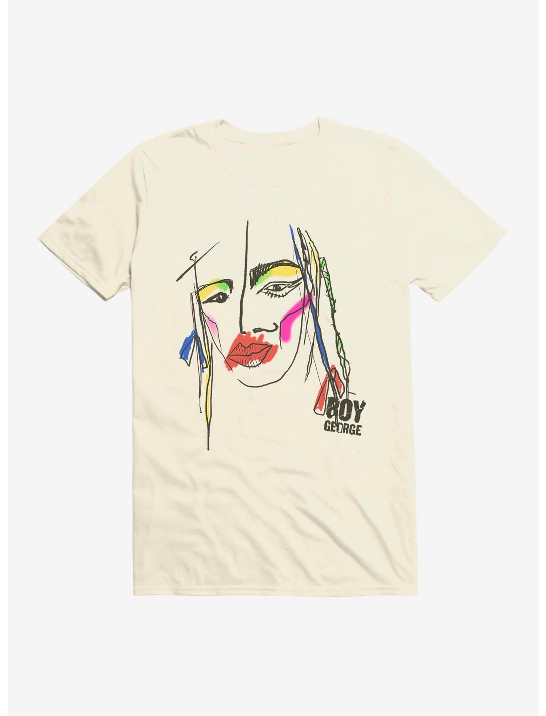 Boy George & Culture Club Face Painting T-Shirt, NATURAL, hi-res
