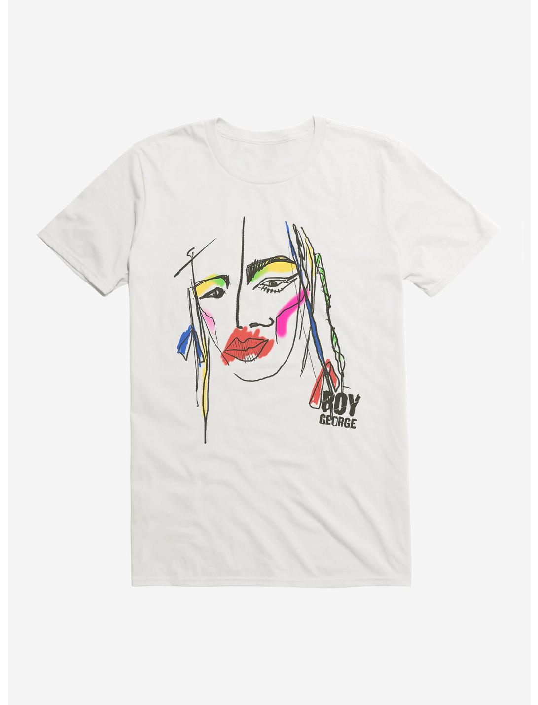 Boy George & Culture Club Face Painting T-Shirt, WHITE, hi-res