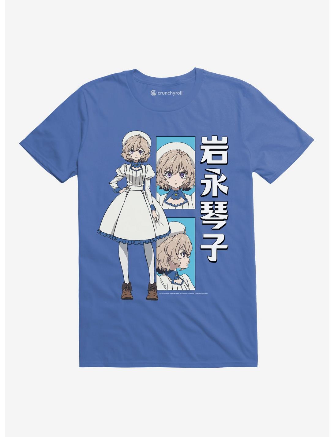 In/Spectre Kyokou Suiri Character T-Shirt, ROYAL BLUE, hi-res