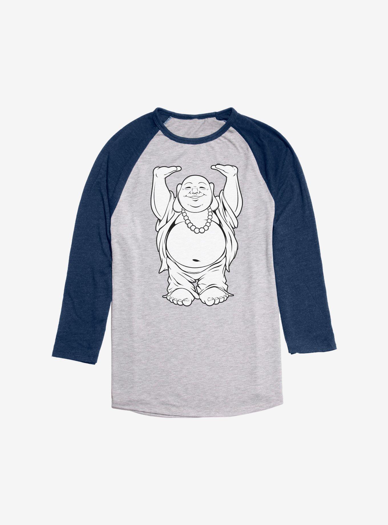Happy Buddha Raglan, , hi-res