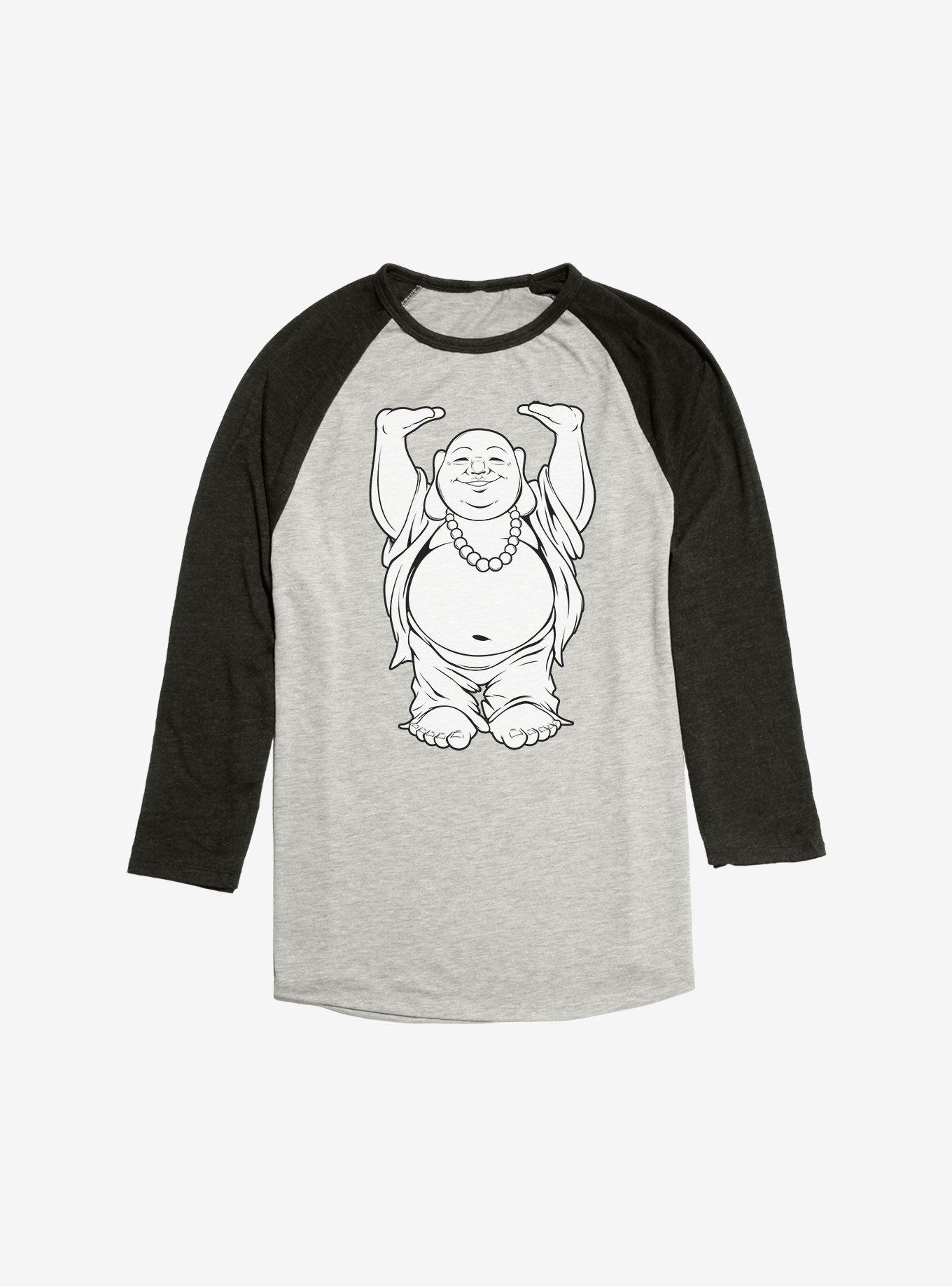 Happy Buddha Raglan, , hi-res