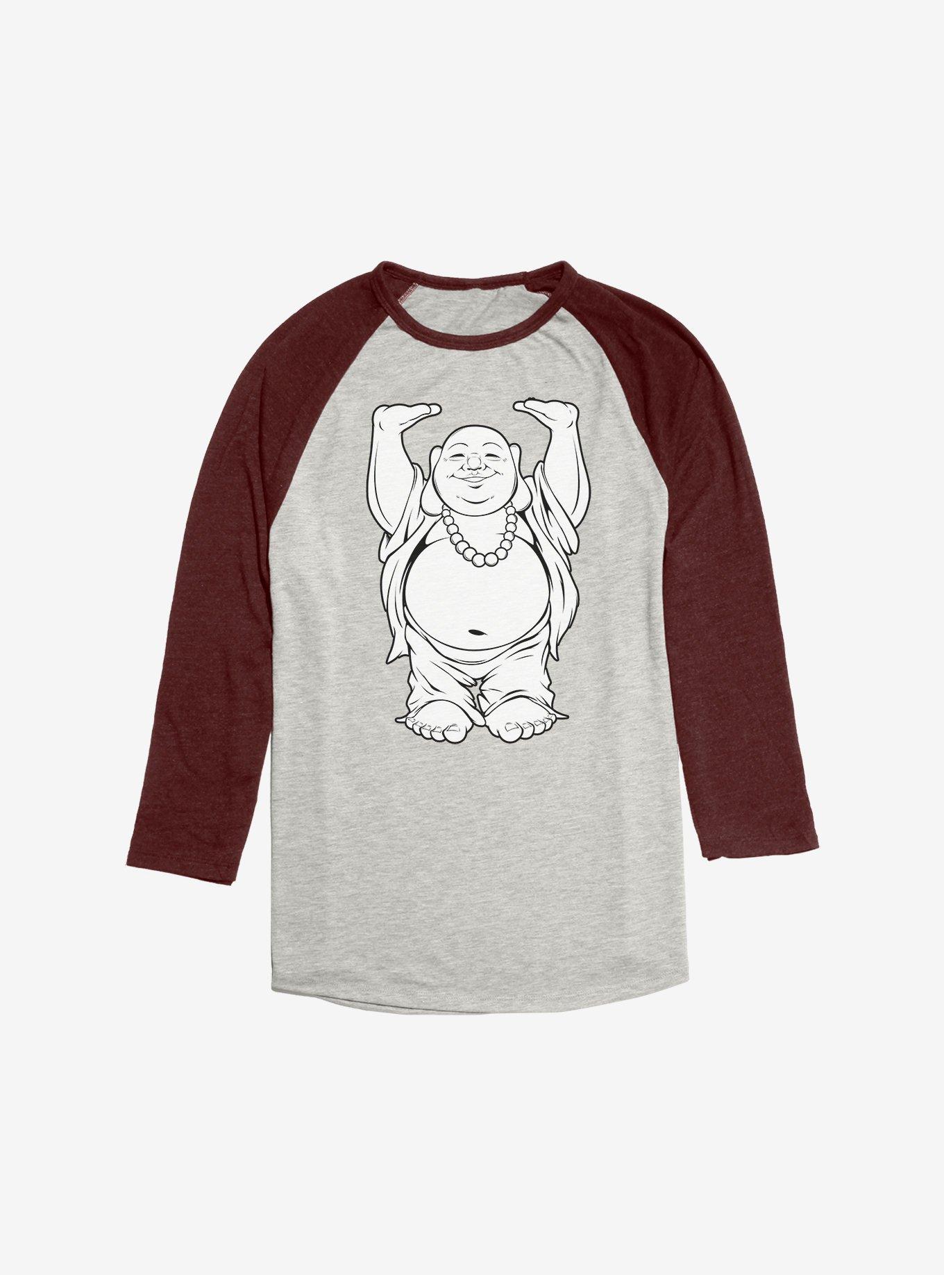 Happy Buddha Raglan, , hi-res