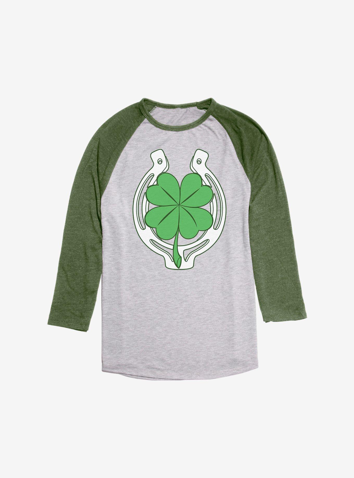Lucky Horseshoe Raglan, , hi-res