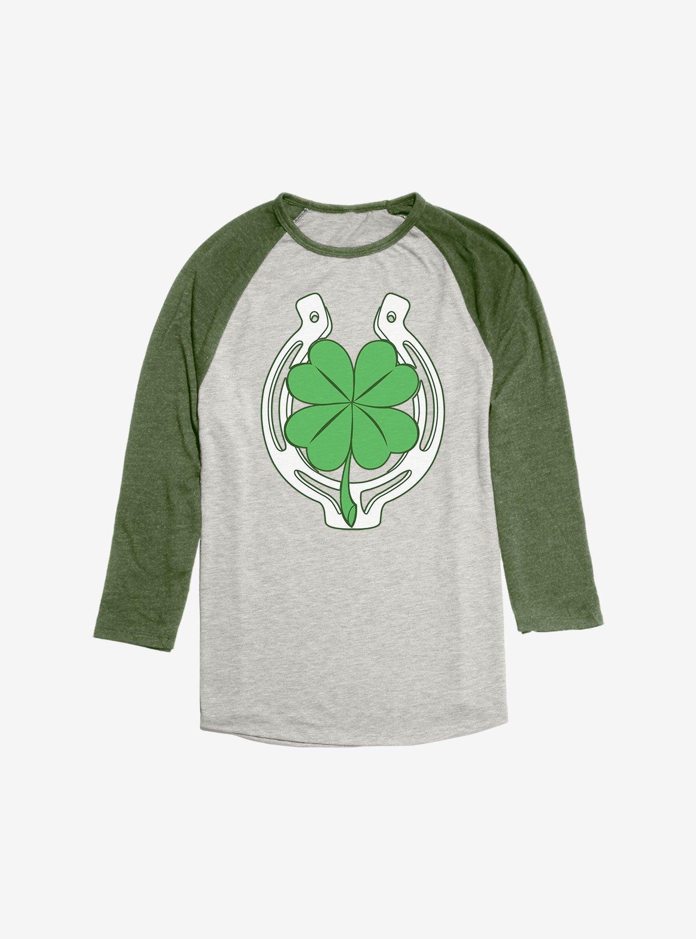 Lucky Horseshoe Raglan, , hi-res