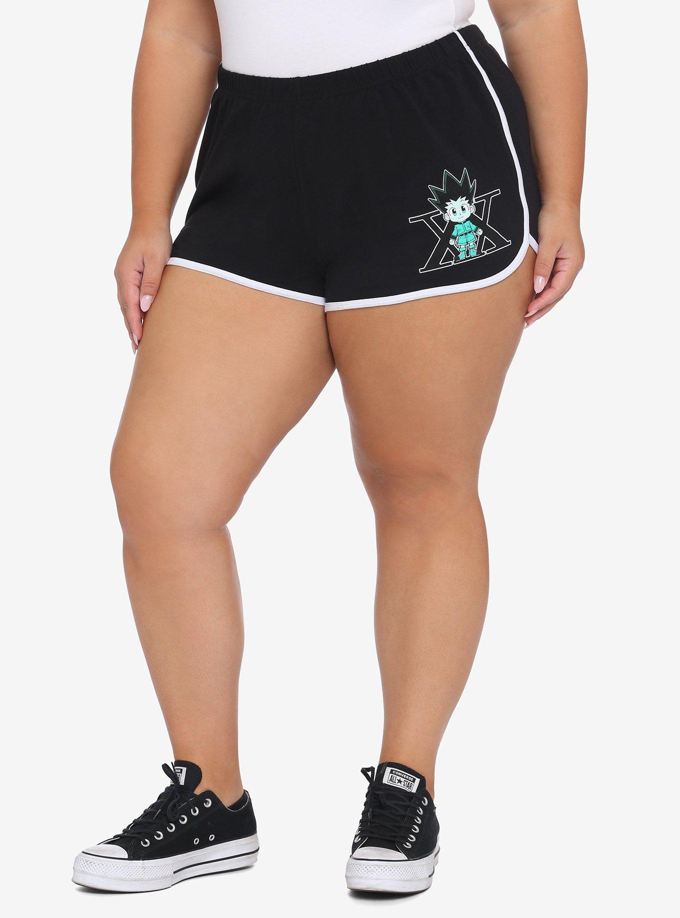Hunter X Hunter Chibi Gon Girls Soft Shorts Plus Size