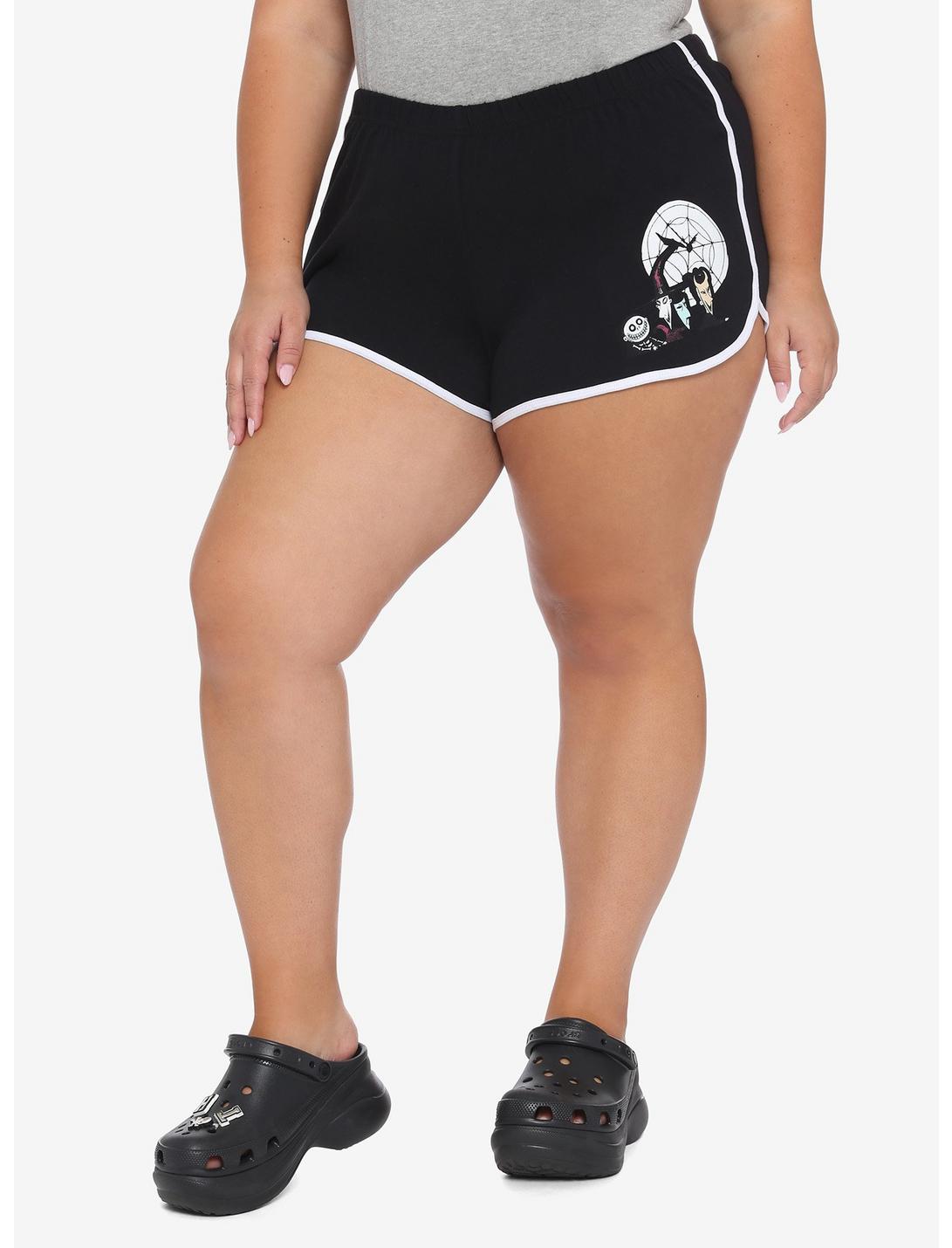 The Nightmare Before Christmas Oogie's Boys Girls Soft Shorts Plus Size, MULTI, hi-res