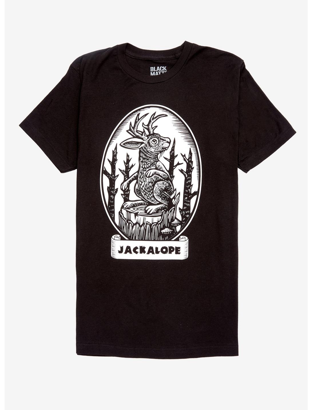 Jackalope Frame T-Shirt By Brian Reedy, MULTI, hi-res