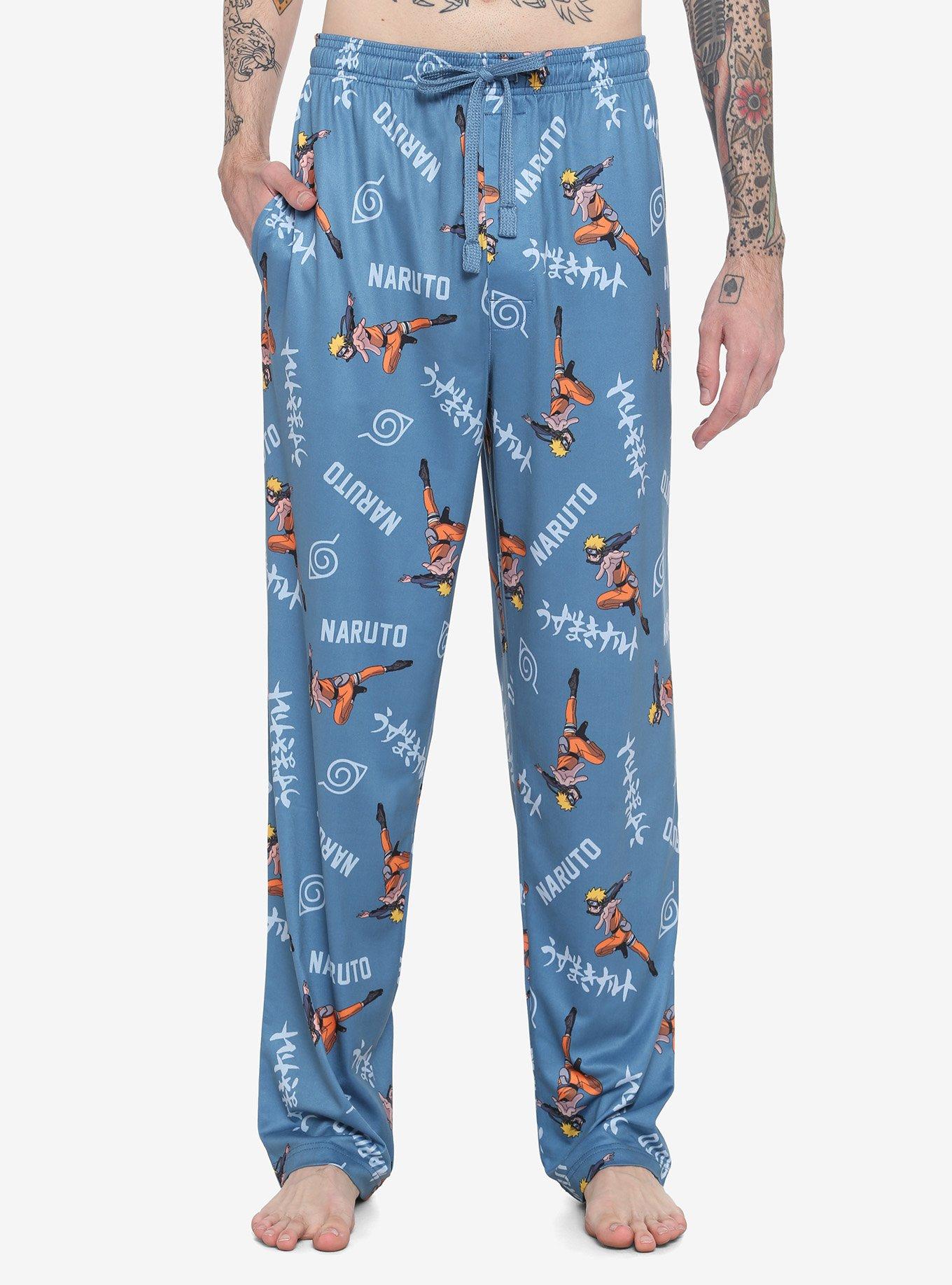 Naruto Shippuden Naruto Hidden Leaf Pajama Pants, MULTI, hi-res