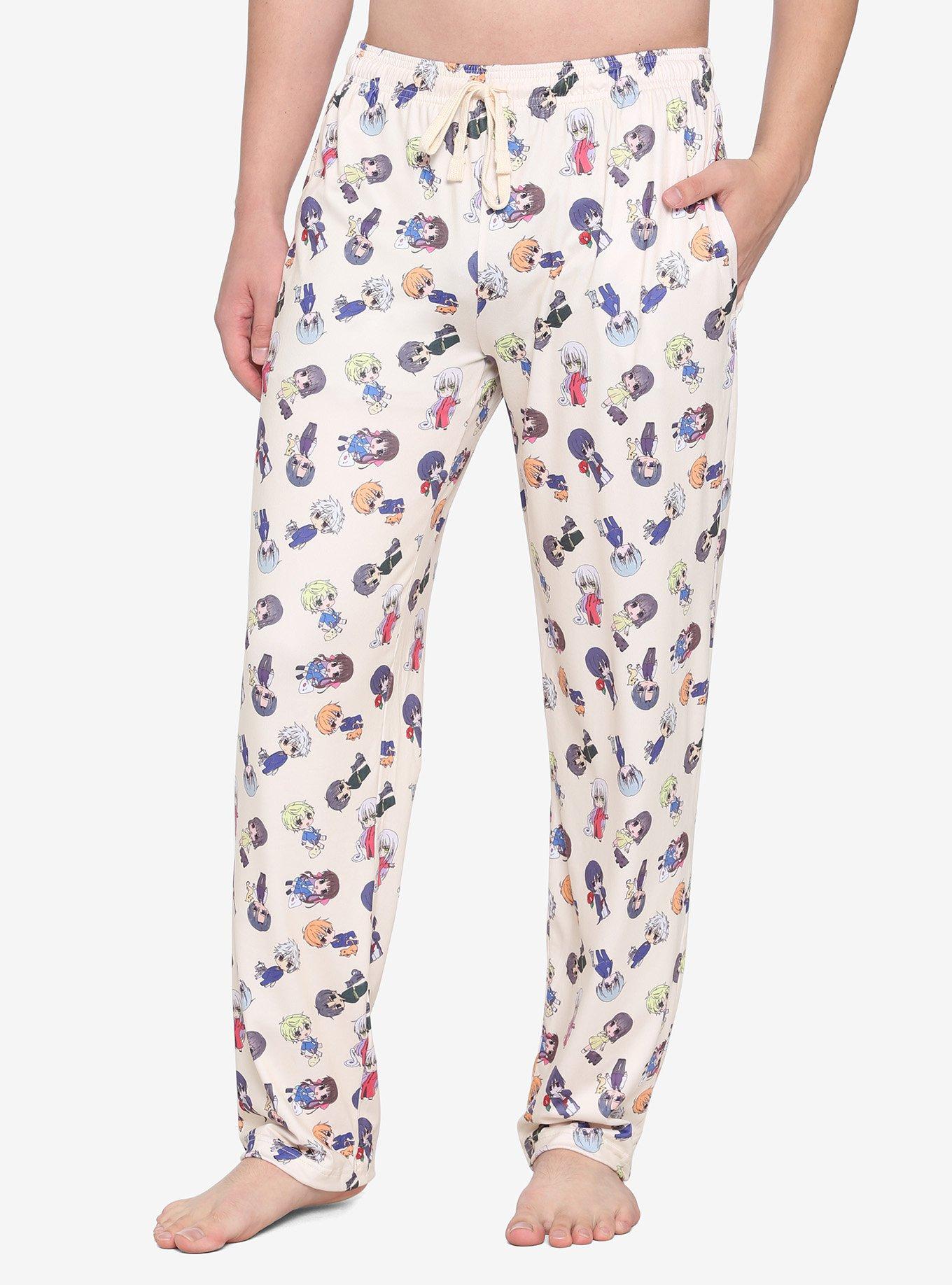 Fruits Basket Chibi Characters Pajama Pants Hot Topic