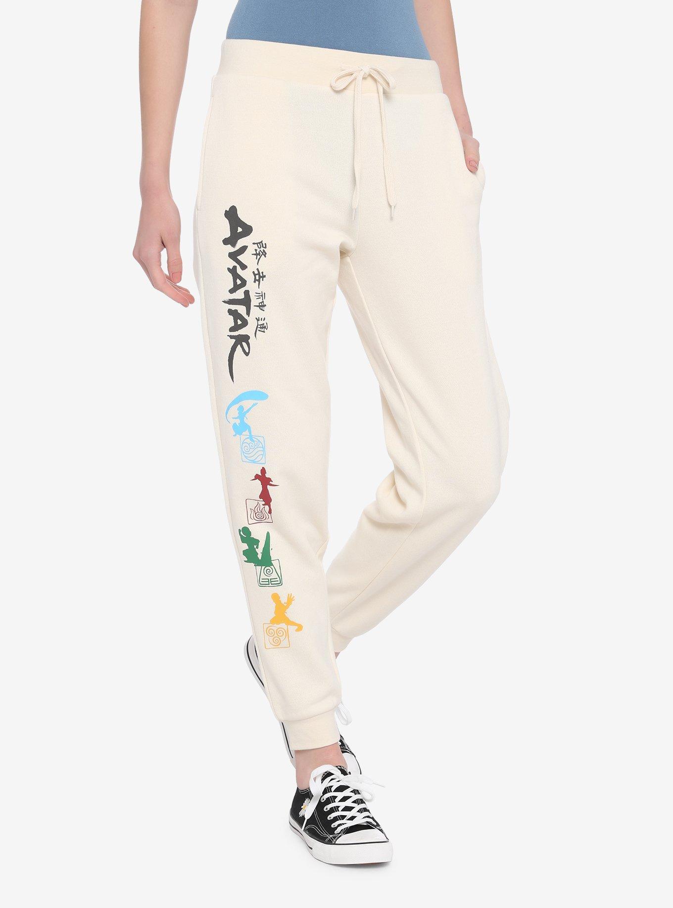 Avatar: The Last Airbender Team Avatar Silhouettes Girls Sweatpants, MULTI, hi-res