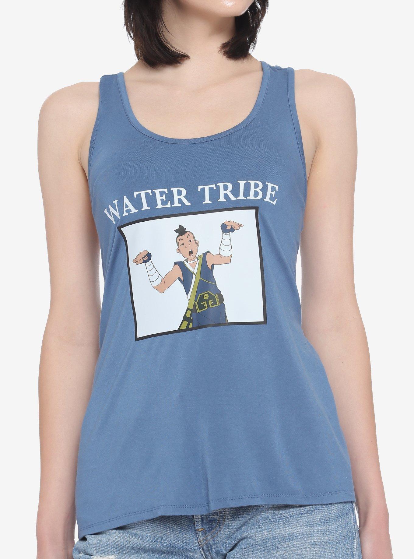 Avatar: The Last Airbender Sokka Water Tribe Girls Tank Top, MULTI, hi-res