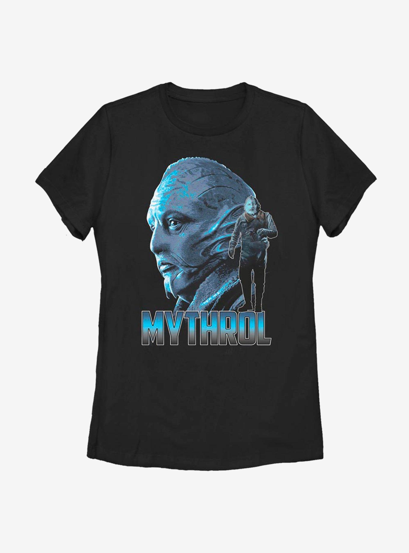 Star Wars The Mandalorian Season 2 Mythrol Womens T-Shirt, BLACK, hi-res