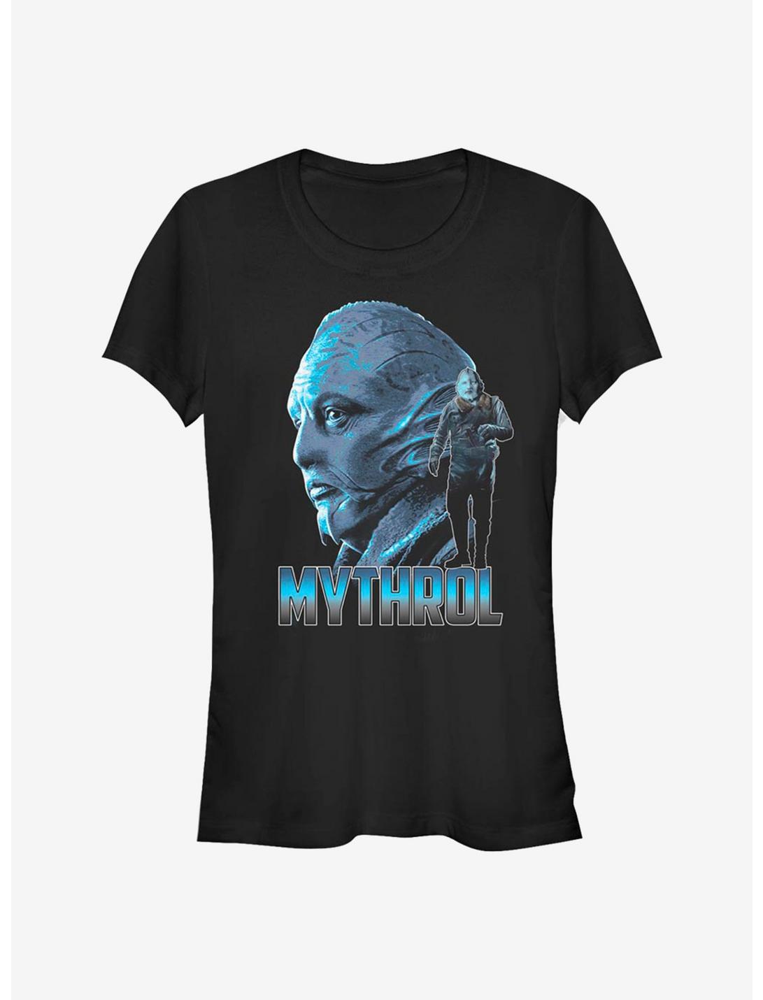 Star Wars The Mandalorian Mythrol Girls T-Shirt, BLACK, hi-res