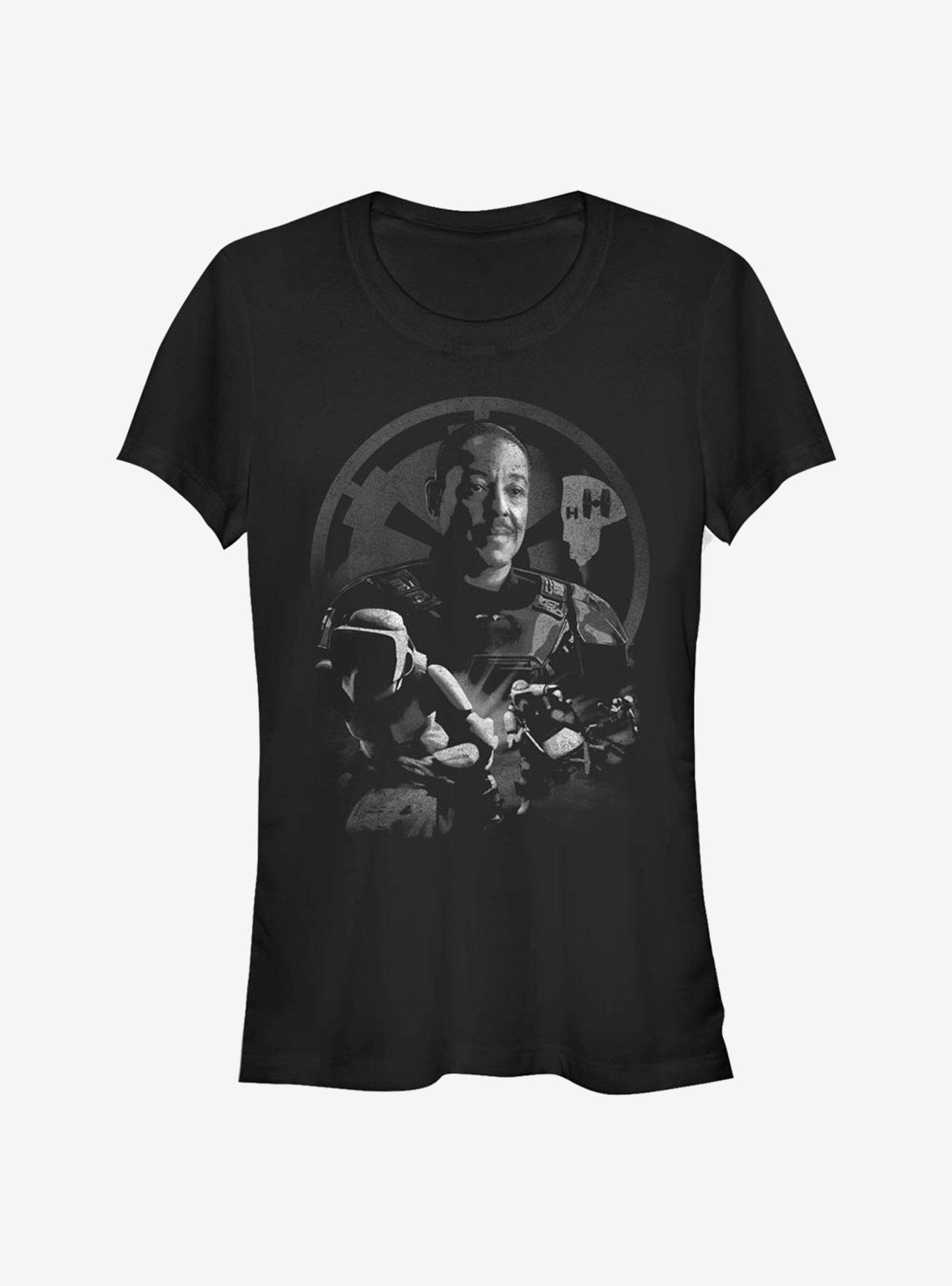 Star Wars The Mandalorian Moff Gideon Imperial Girls T-Shirt