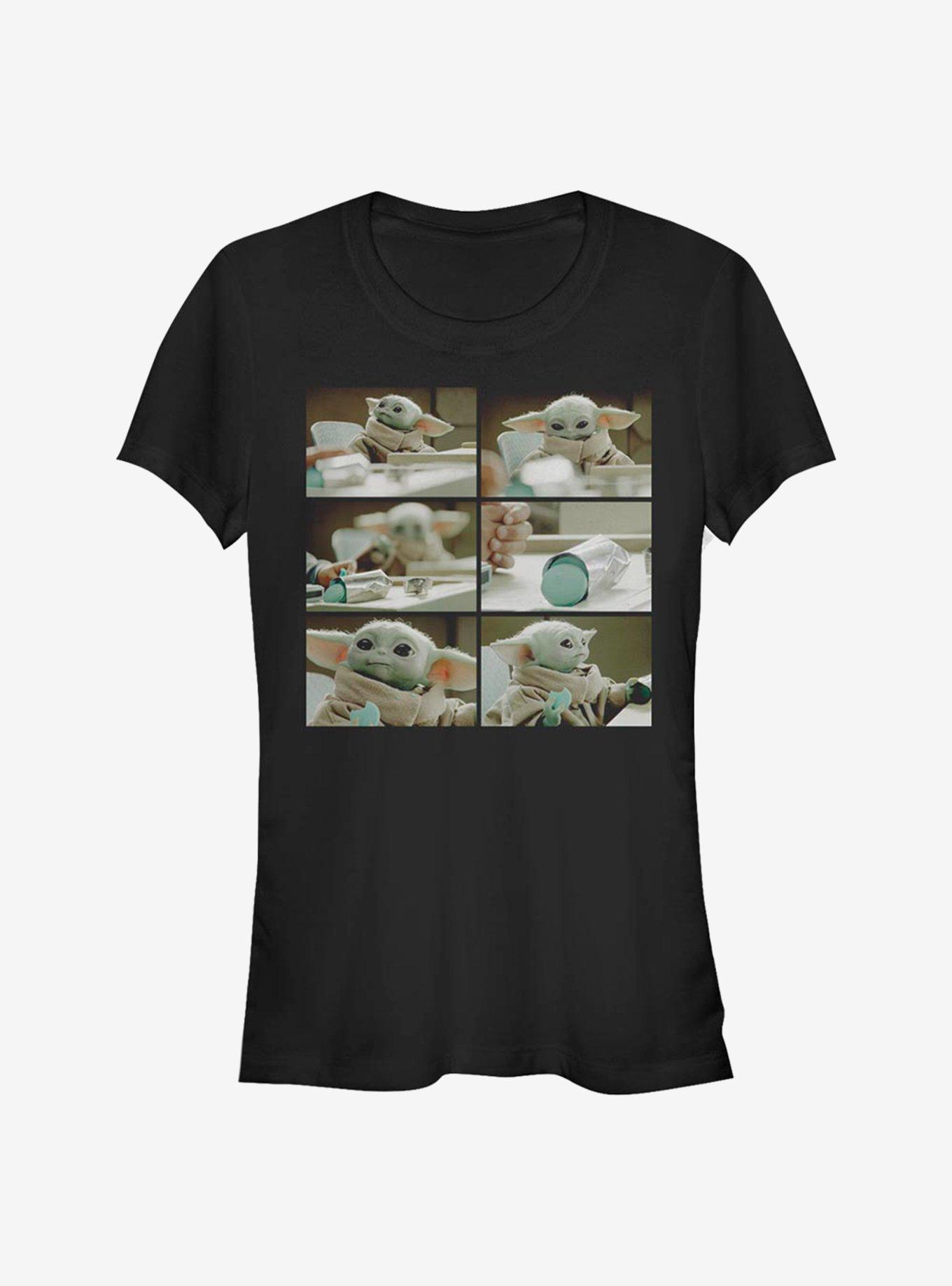 Star Wars The Mandalorian The Child Use The Force T-Shirt, BLACK, hi-res