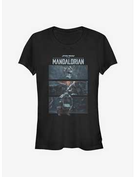 Star Wars The Mandalorian Speeder Bike Chase Girls T-Shirt, , hi-res