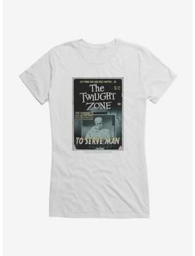 The Twilight Zone To Serve Man Girls T-Shirt, WHITE, hi-res