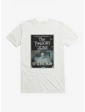 The Twilight Zone To Serve Man T-Shirt, WHITE, hi-res