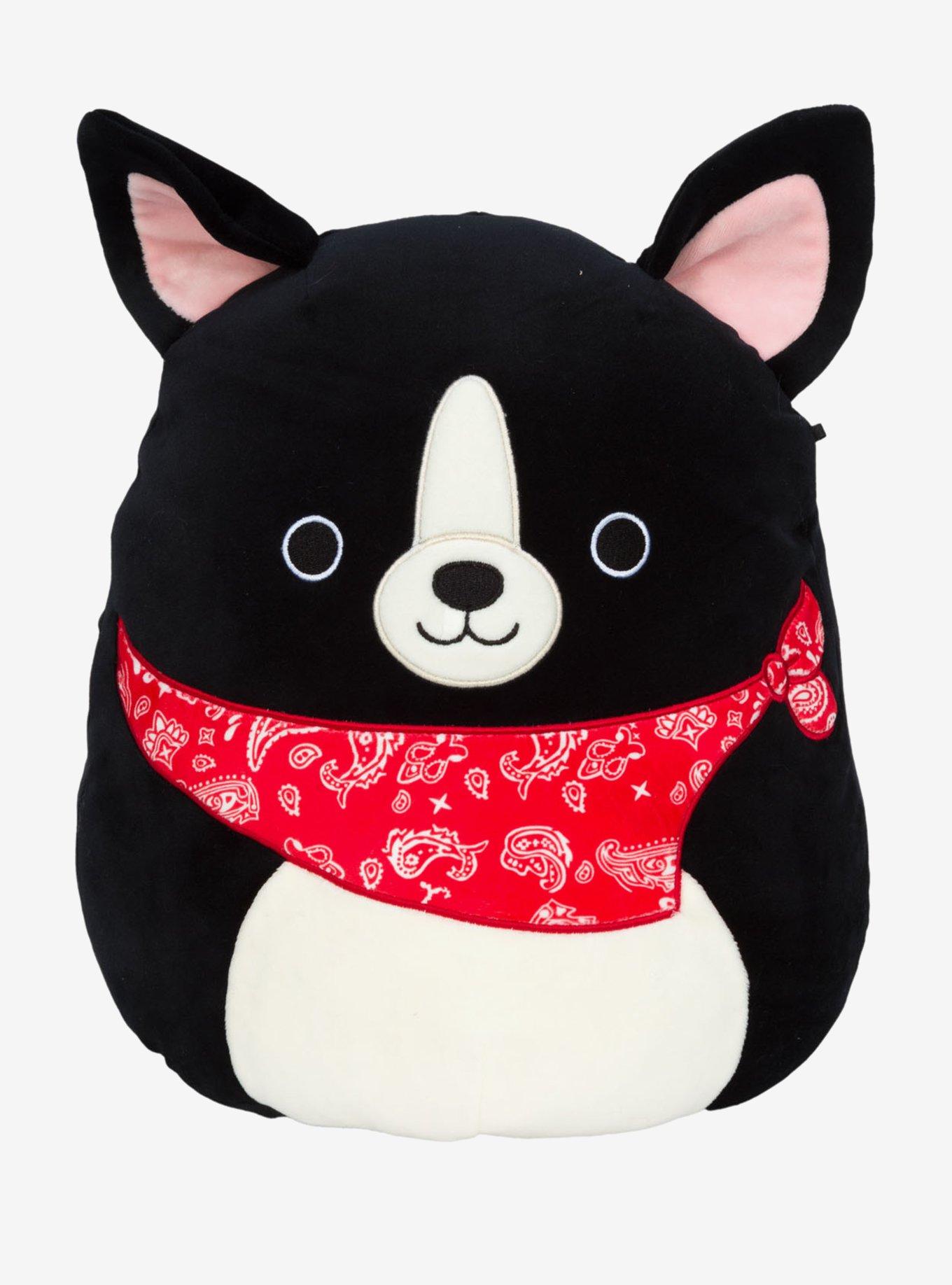 Squishmallows Red Bandana Dog Mini Plush, , hi-res