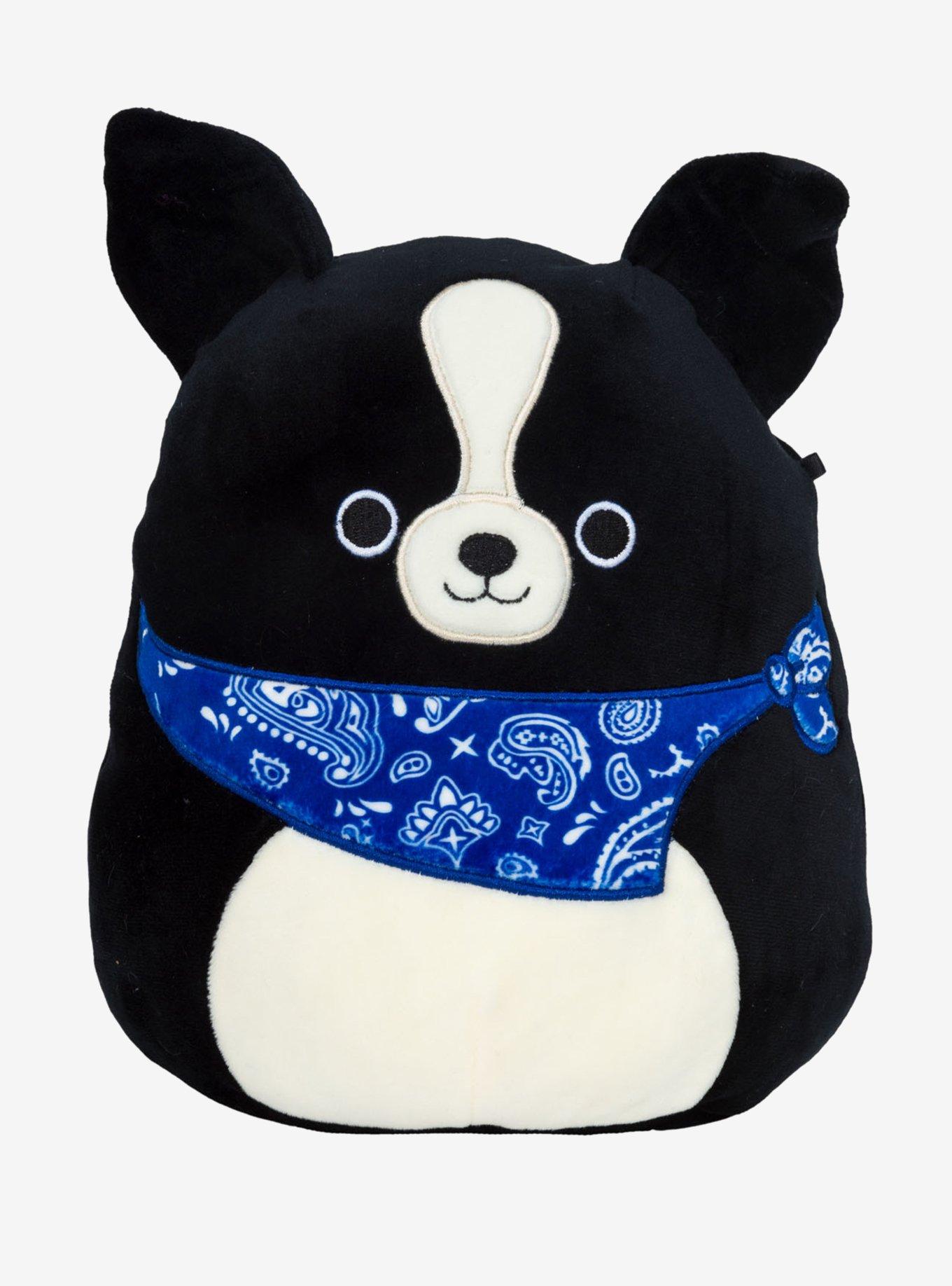 Squishmallows Blue Bandana Dog Mini Plush, , hi-res