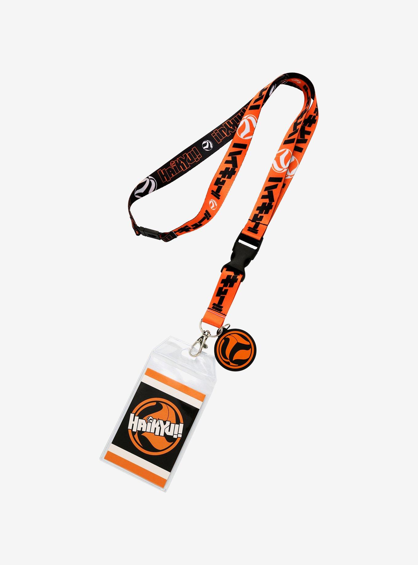Haikyu!! Volleyball Logo Lanyard - BoxLunch Exclusive, , hi-res
