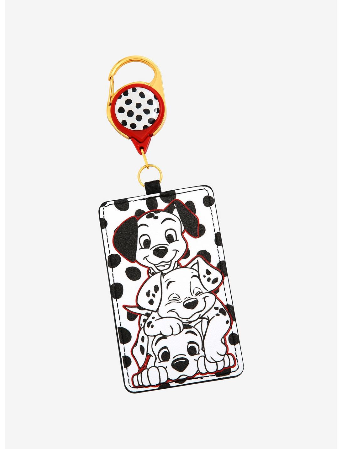 Disney One Hundred and One Dalmatians Spotted Retractible Lanyard - BoxLunch Exclusive, , hi-res