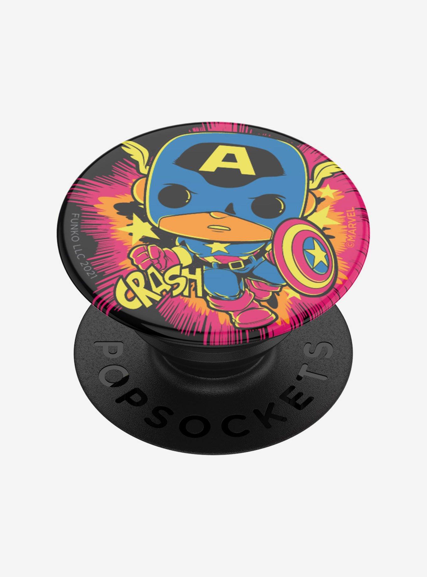 PopSockets Funko Pop! Marvel Captain America Phone Grip & Stand, , hi-res