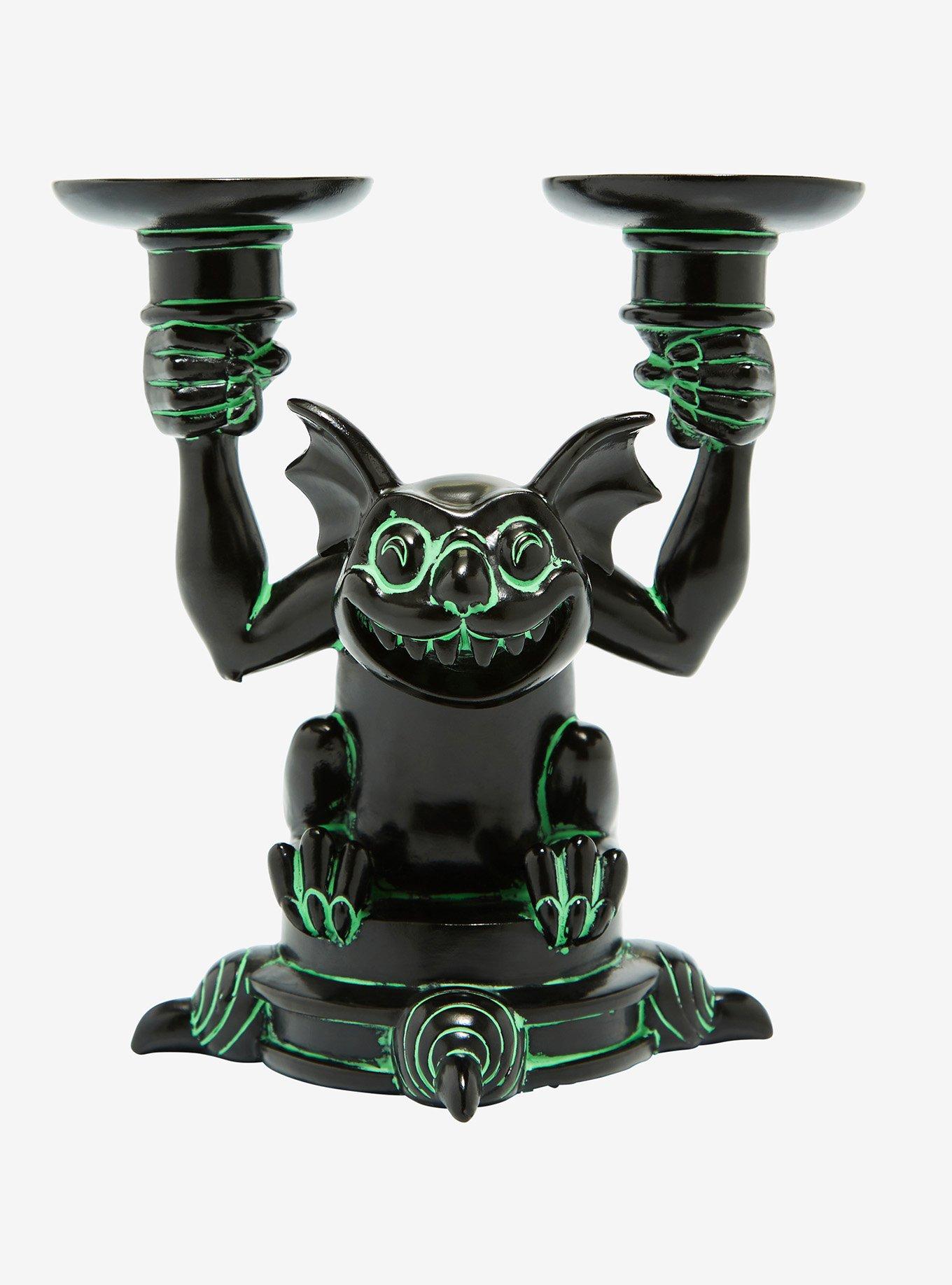 Disney Haunted Mansion Bat Statue Candle Holder, , hi-res
