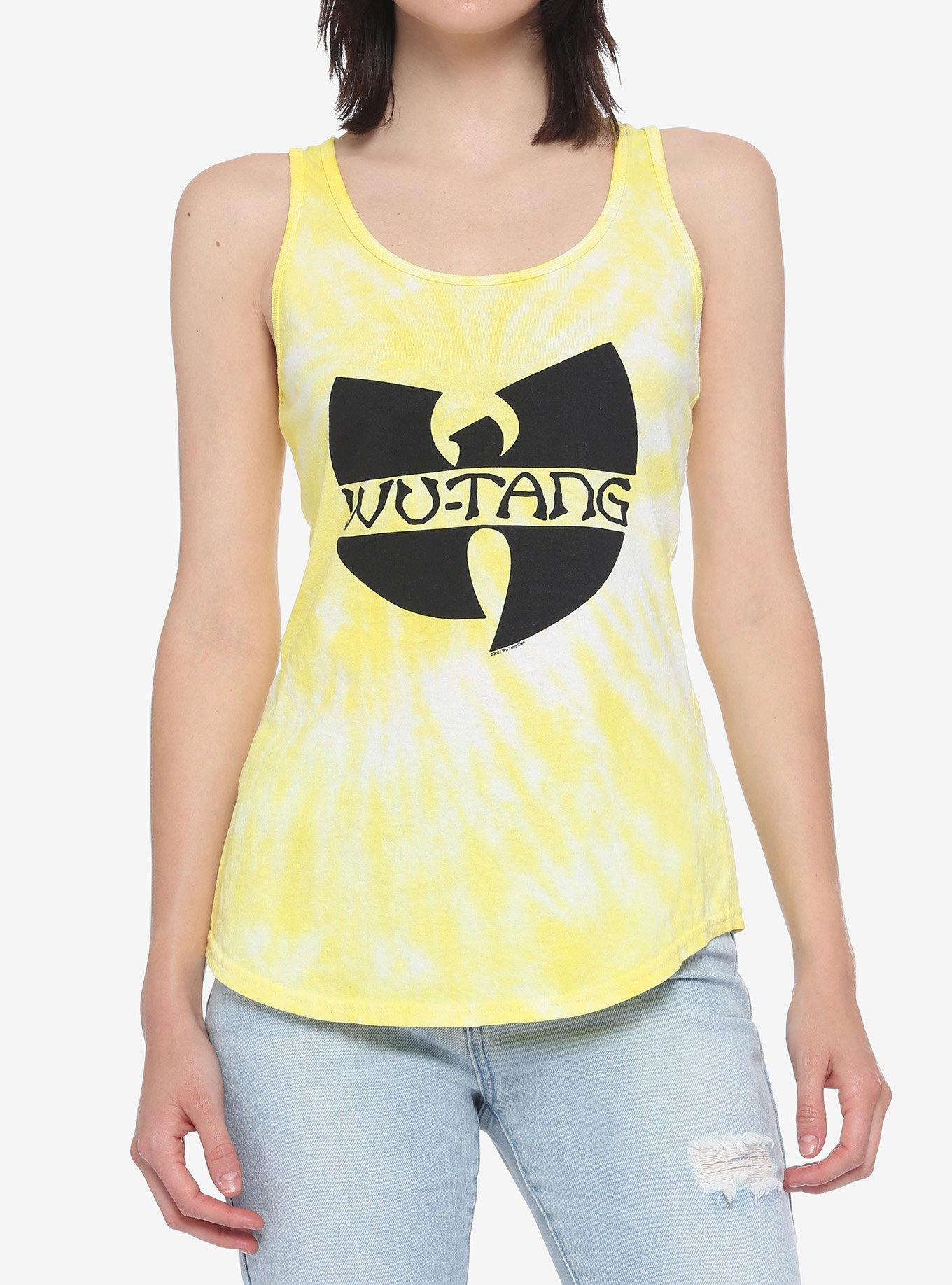 Wu-Tang Logo Tie-Dye Girls Tank Top, MULTI, hi-res