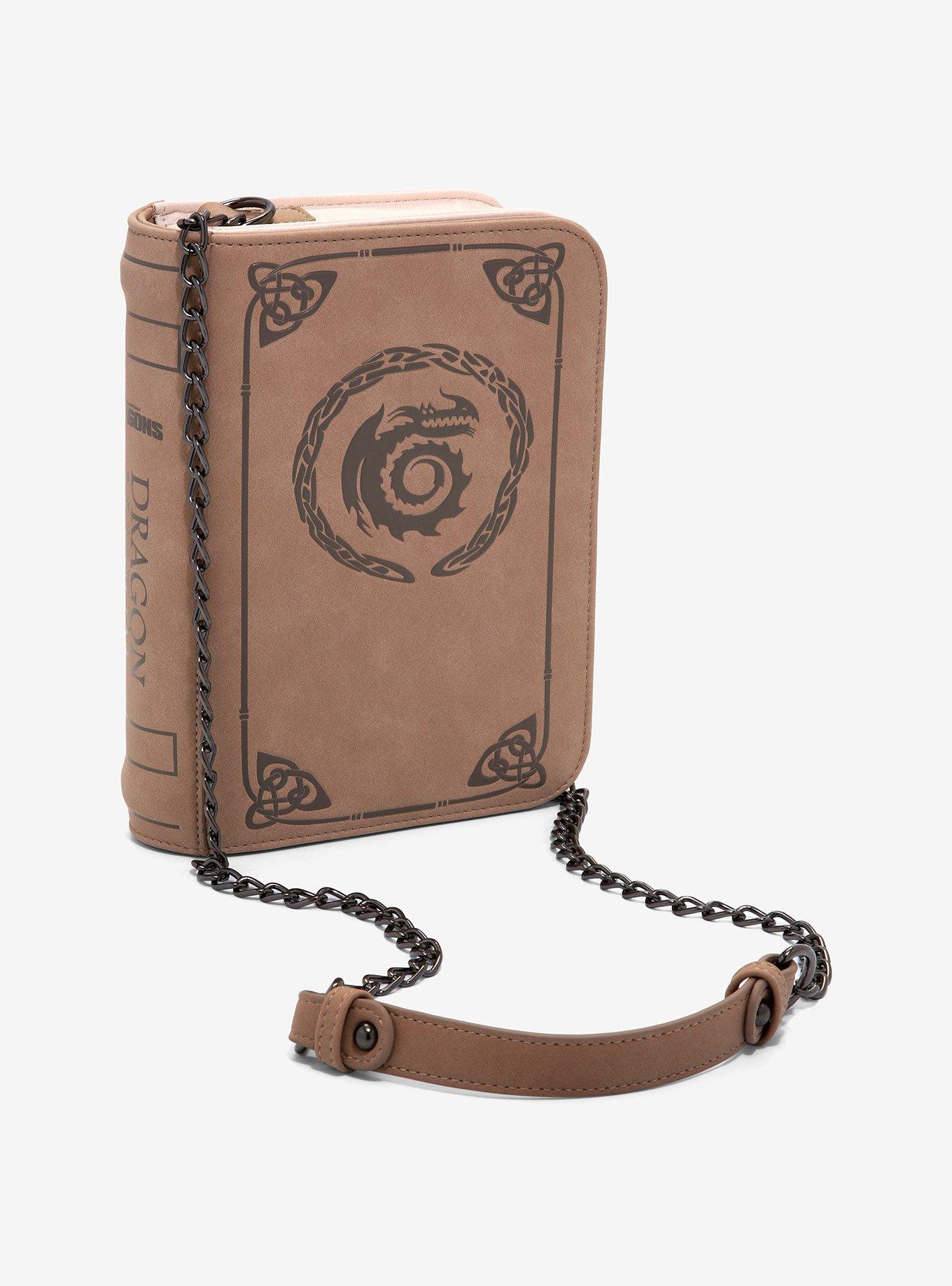 How To Train Your Dragon Dragon Manual Book Crossbody Bag, , hi-res