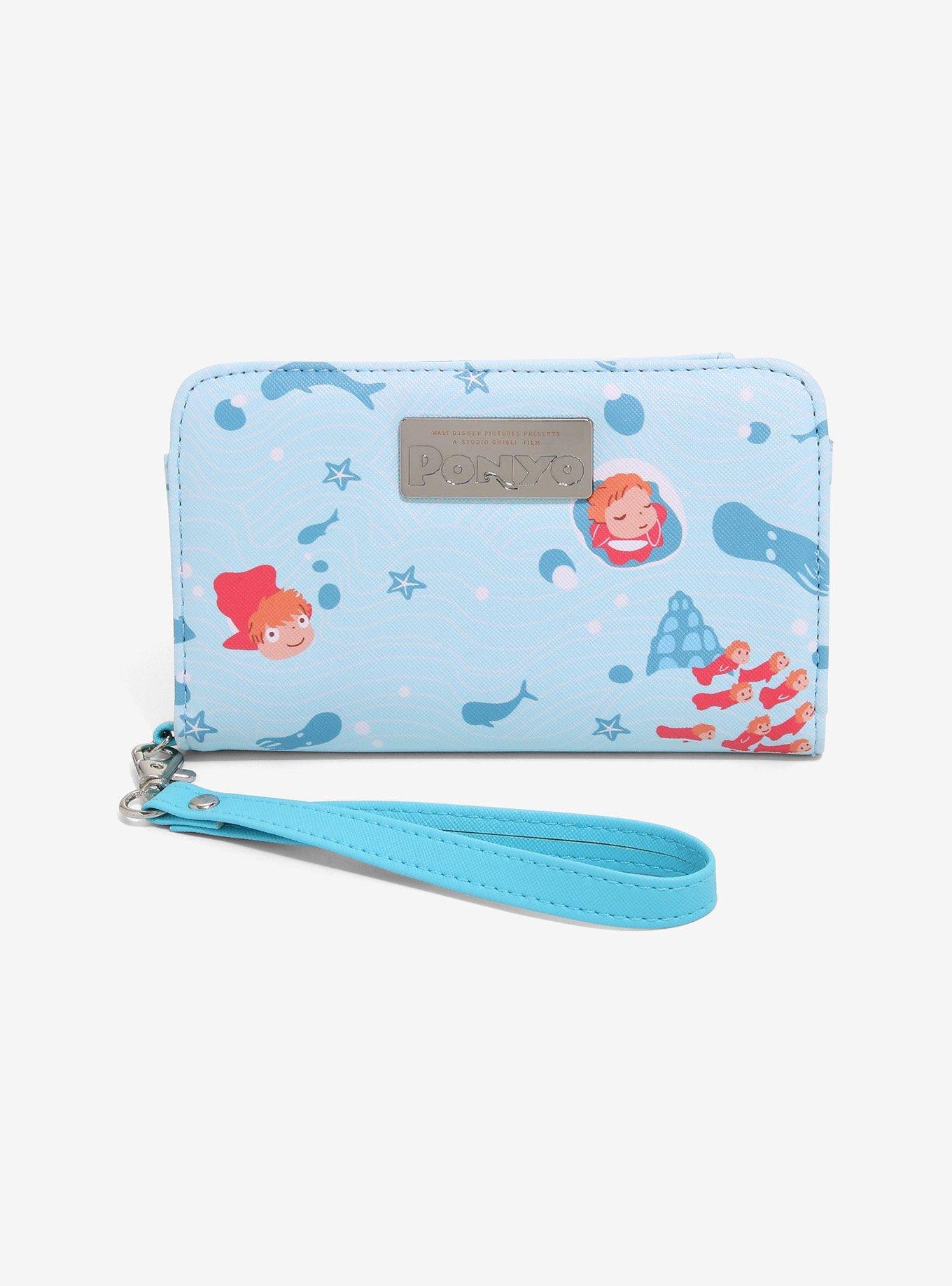 Studio Ghibli Ponyo Light Blue Tech Wallet, , hi-res