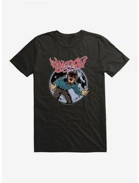 Universal Monsters The Wolf Man Comic Moon T-Shirt, , hi-res