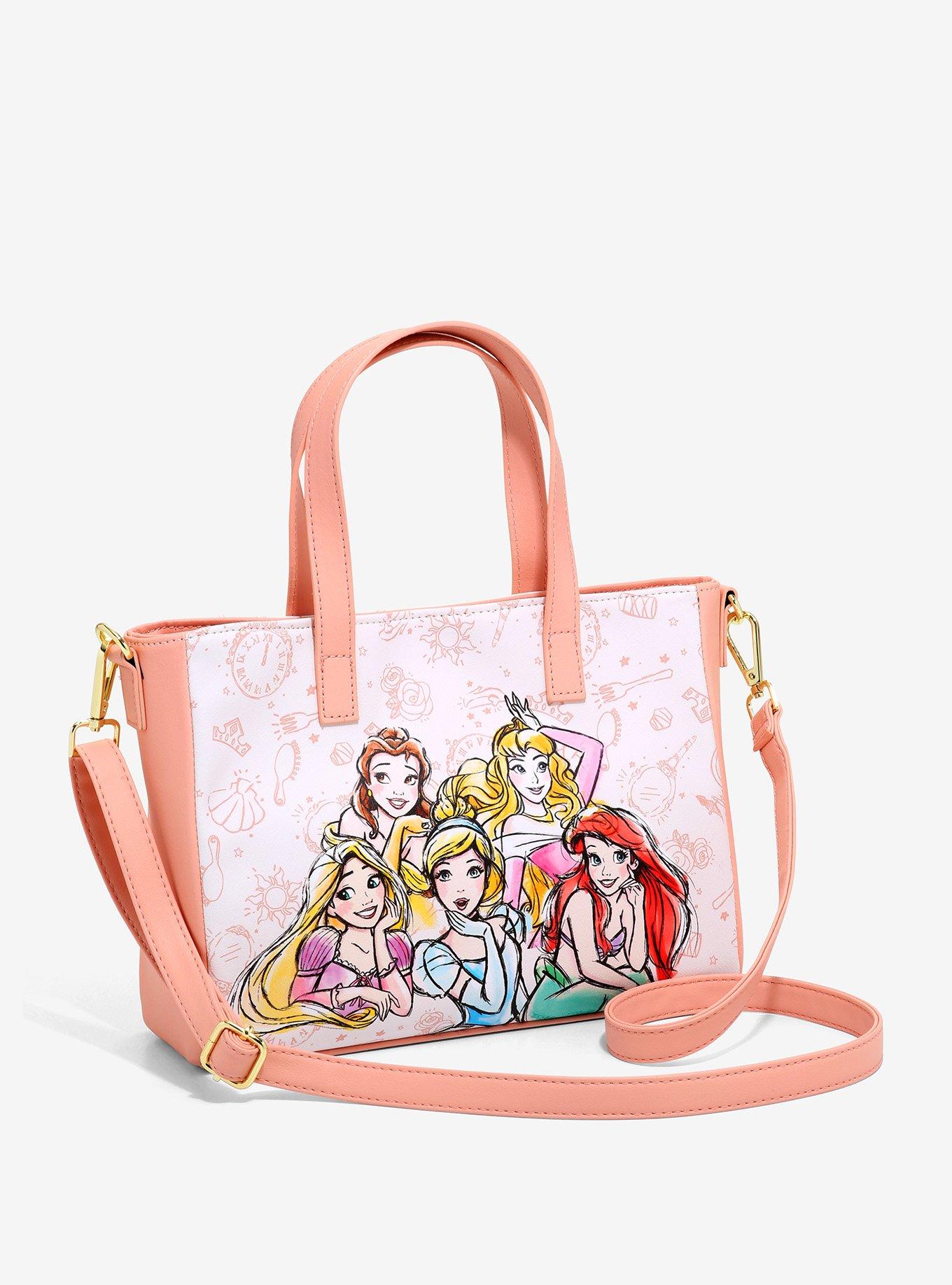 Loungefly Disney Princess Aurora Sleeping Beauty Sketch Satchel Bag