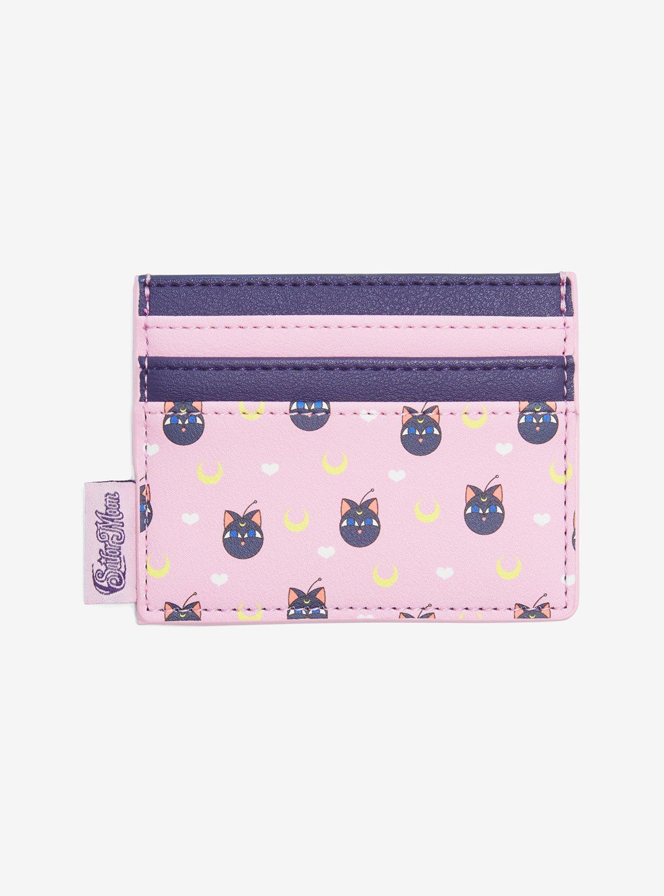 ? RARE Loungefly Sailor Moon Luna P Mini Backpack + Wallet Card Holder Set ? Who remembers the BoxLunch Exclusive Sailor Moon  main image 2