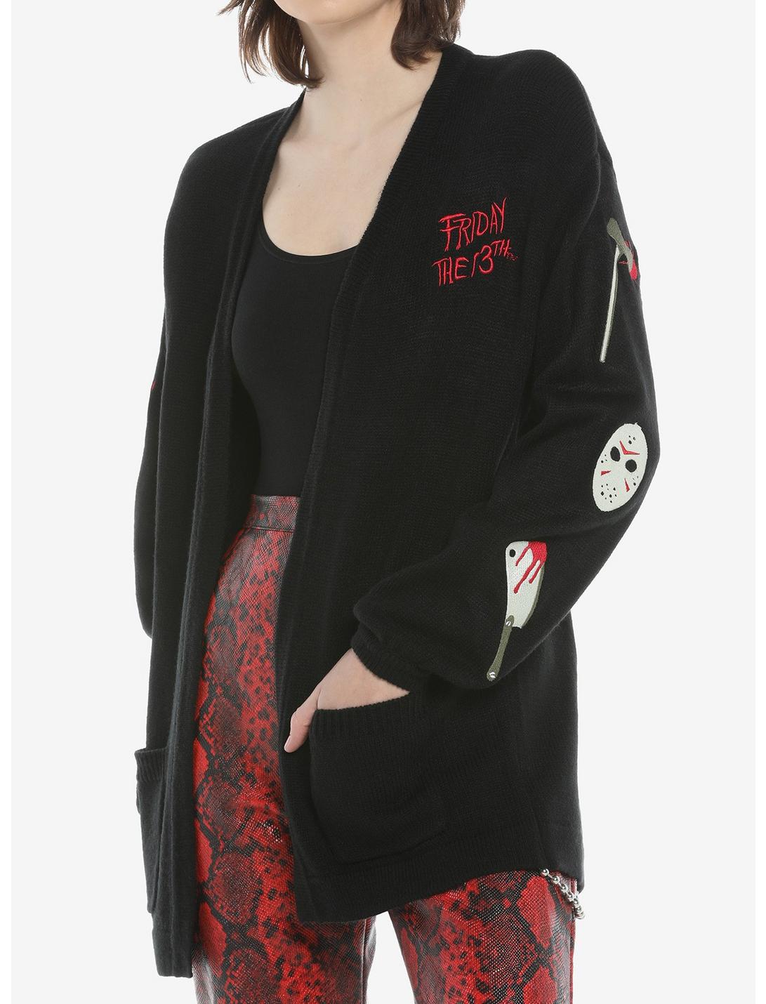 Friday The 13th Icons Girls Open Cardigan, MULTI, hi-res