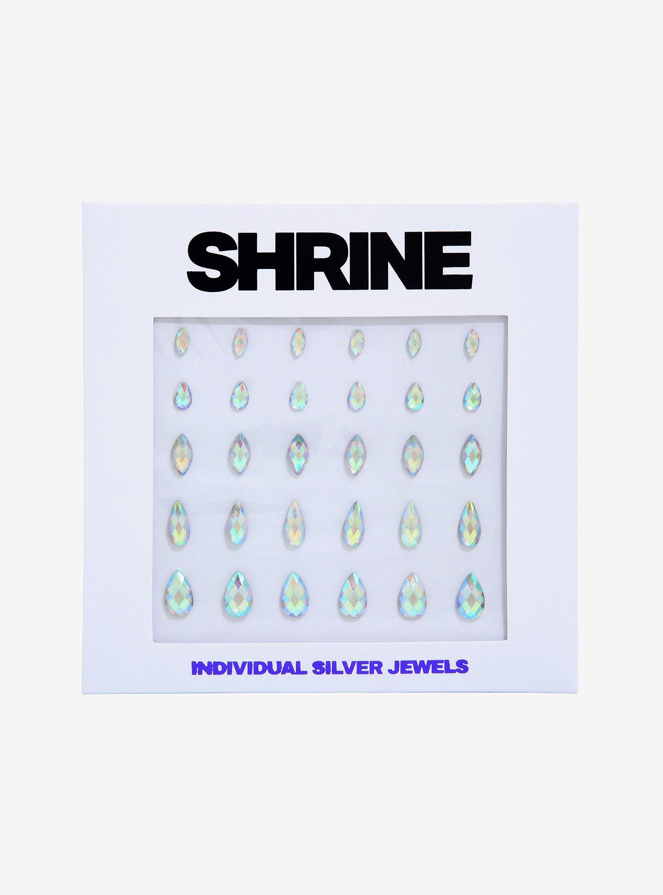 Shrine Silver Face Jewels Hot Topic