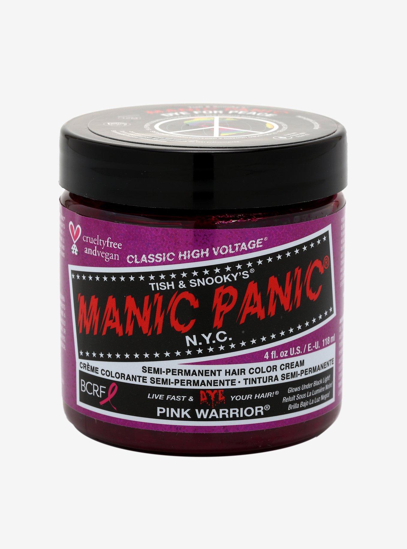 Manic Panic Pink Warrior Classic High Voltage Semi-Permanent Hair Dye, , hi-res
