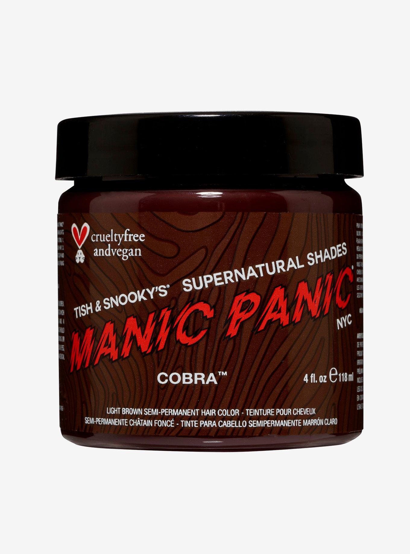 Manic Panic Cobra Supernatural Shades Light Brown Semi-Permanent Hair Color, , hi-res