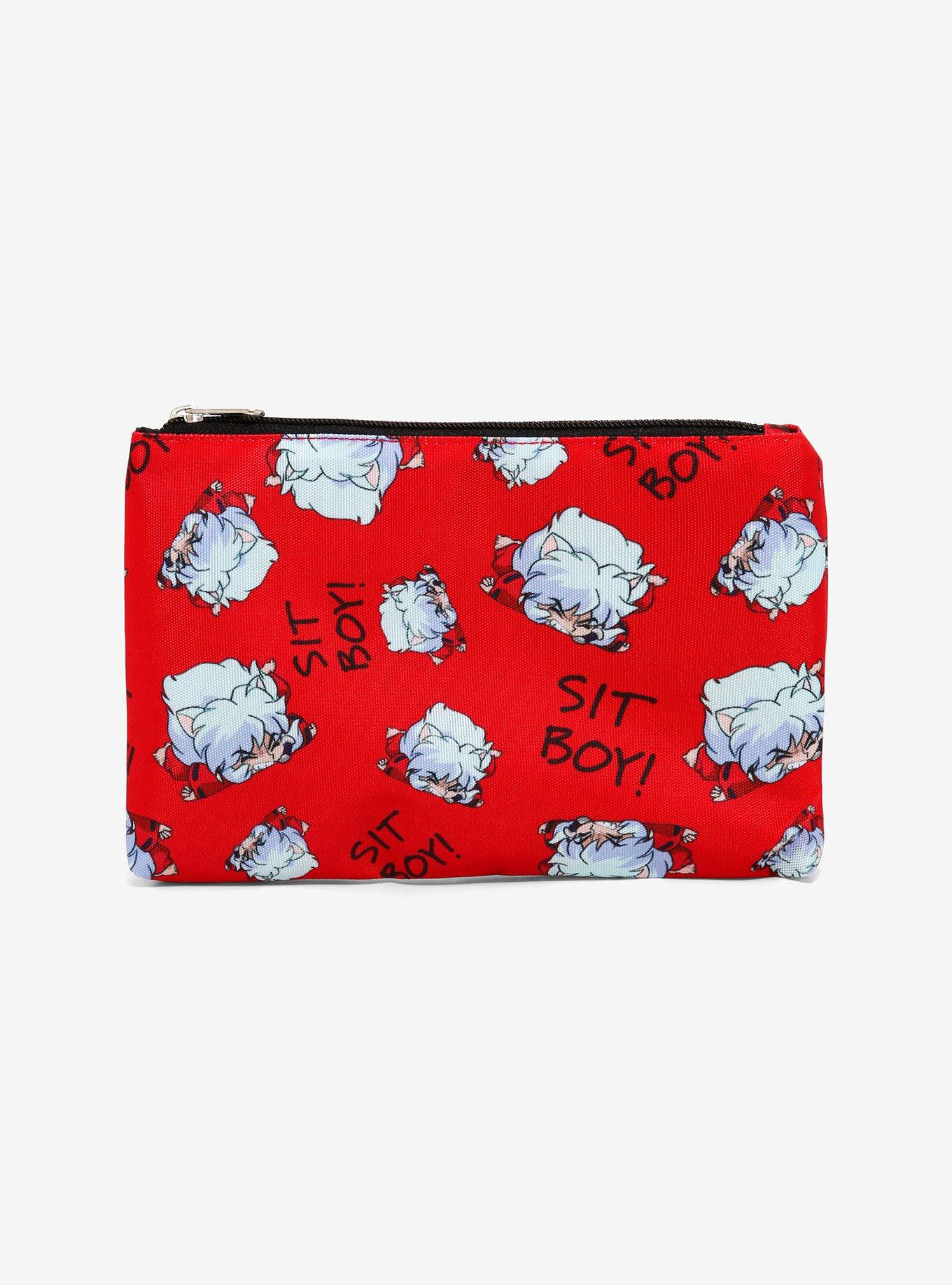 InuYasha Chibi Sit Boy Makeup Bag, , hi-res