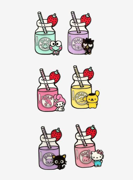 Loungefly Hello Kitty And Friends Milk Blind Box Enamel Pin