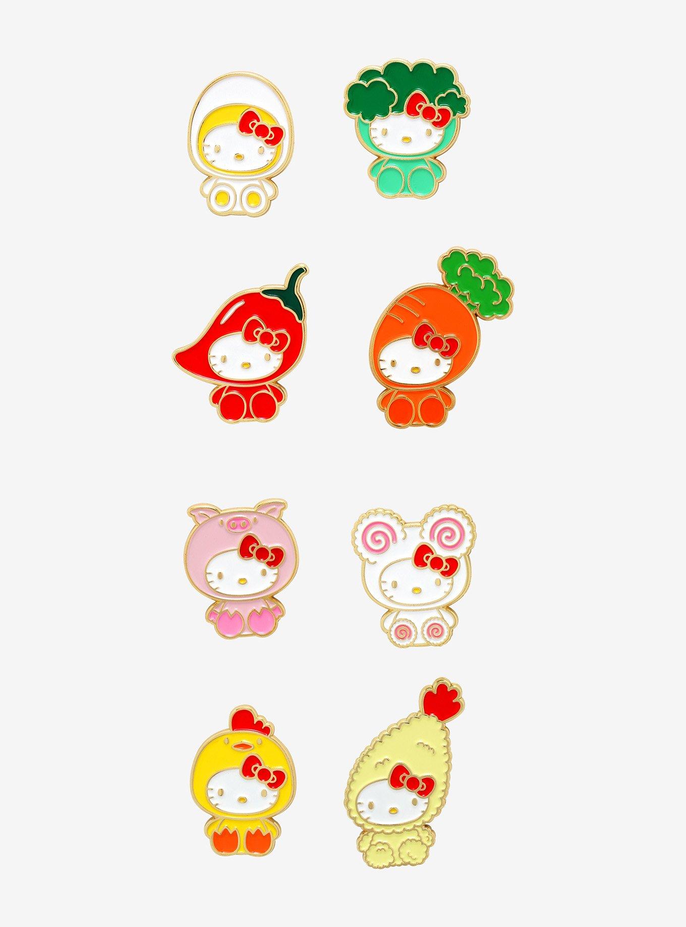 Kidrobot Nissin Cup Noodles X Hello Kitty Blind Box Enamel Pin Hot Topic