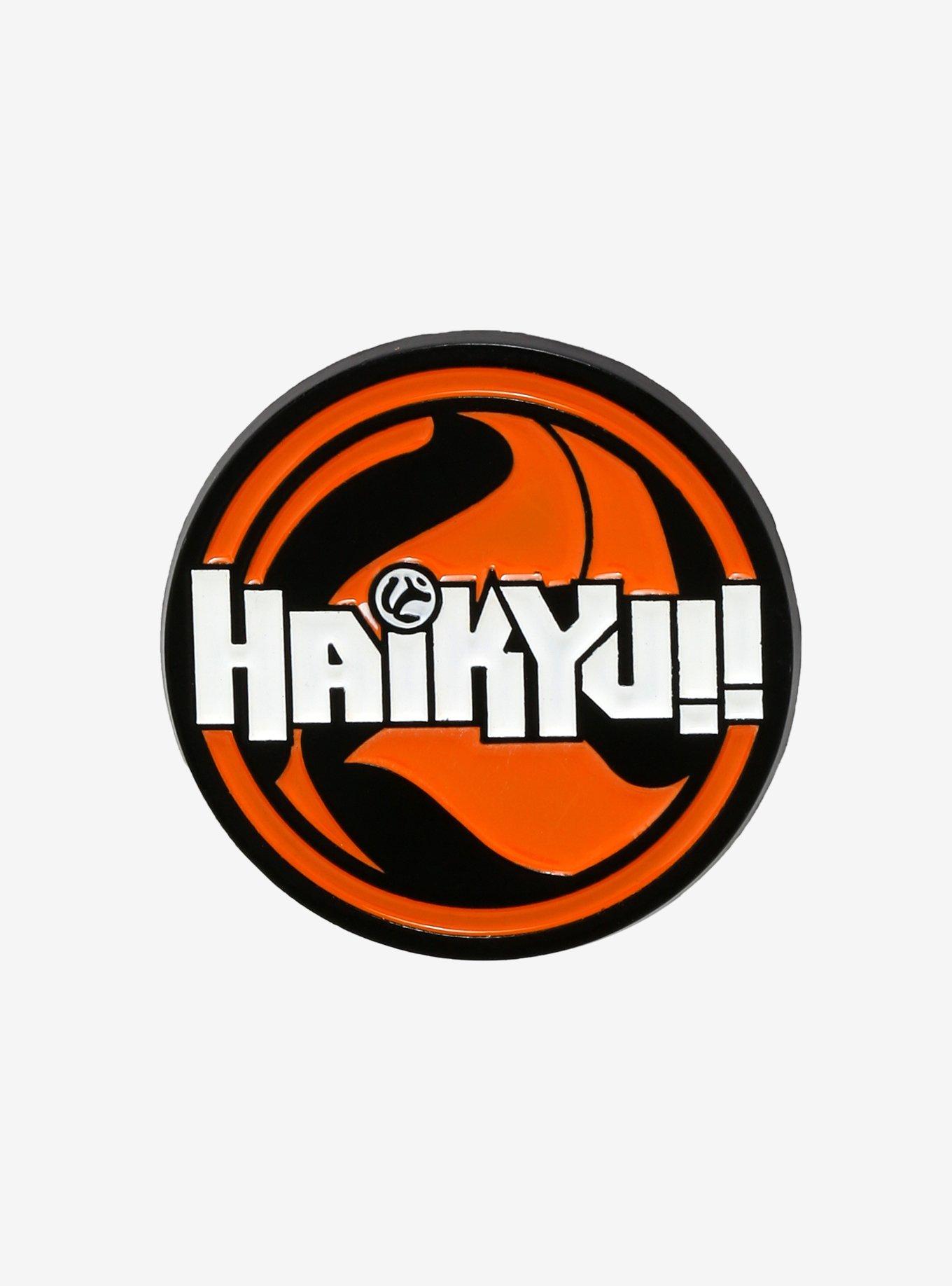 Haikyu!! Volleyball Logo Enamel Pin, , hi-res