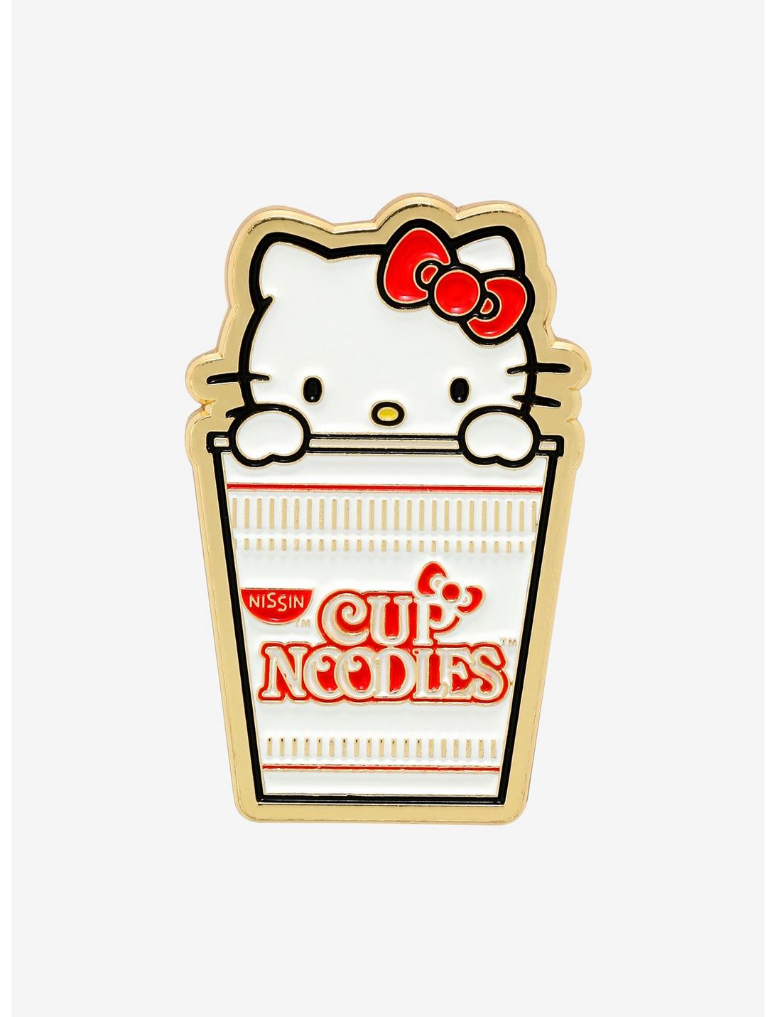 Kidrobot Nissin Cup Noodles X Hello Kitty Enamel Pin Hot Topic