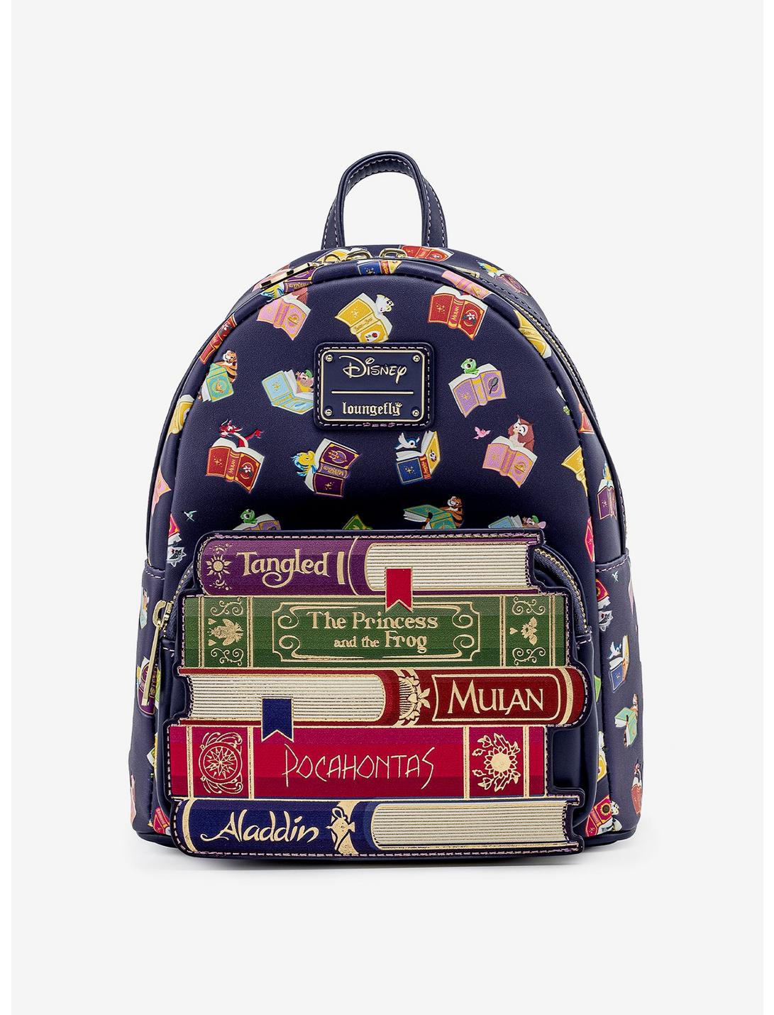 Loungefly Disney Princess Book Mini Backpack, , hi-res