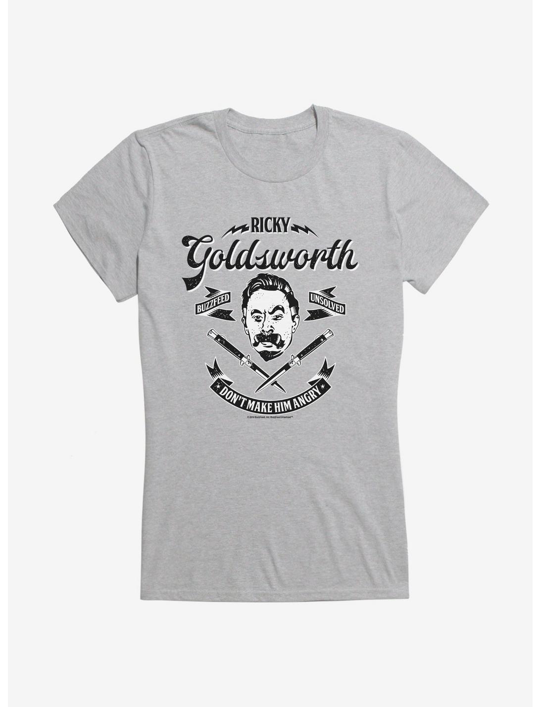 Buzzfeed's Unsolved Ricky Goldsworth Girls T-Shirt, , hi-res