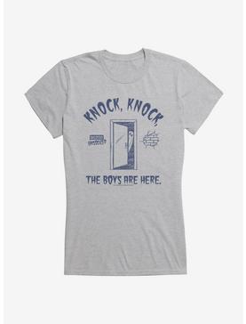 Buzzfeed's Unsolved Knock, Knock Girls T-Shirt, HEATHER, hi-res
