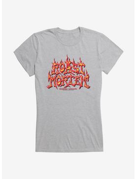 Buzzfeed's Unsolved Roast Mortem Girls T-Shirt, HEATHER, hi-res