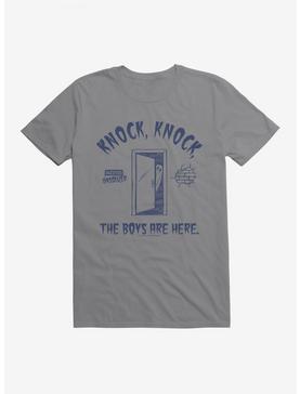 Buzzfeed's Unsolved Knock, Knock T-Shirt, STORM GREY, hi-res